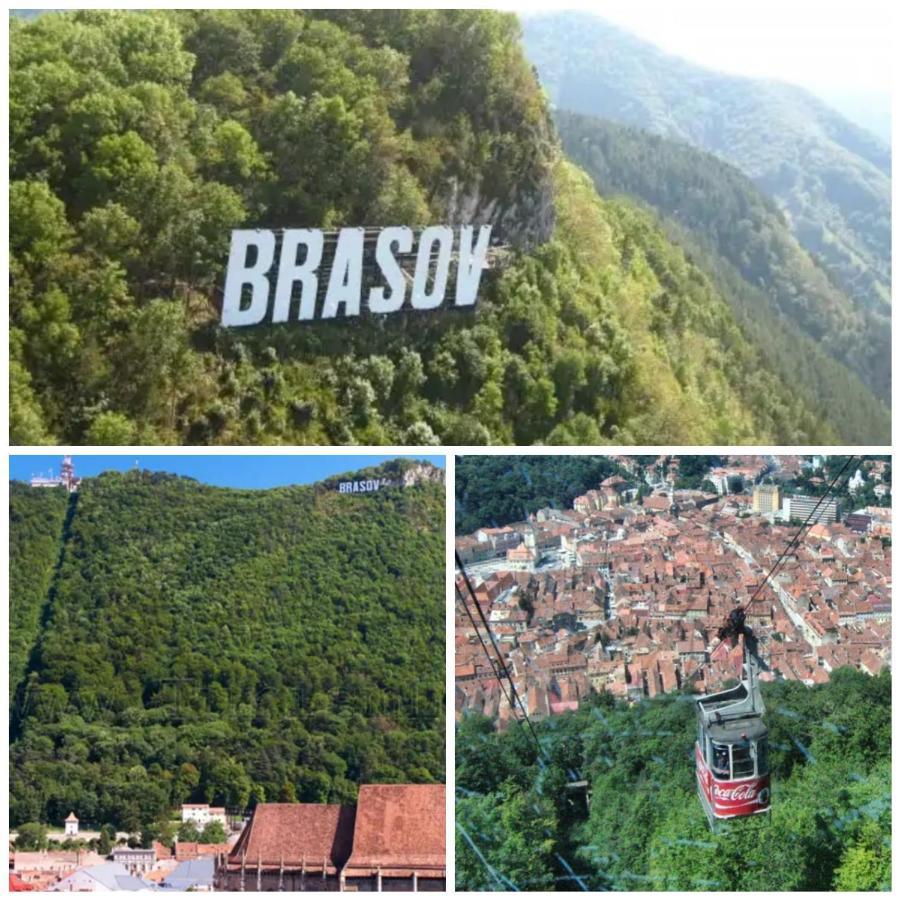 Ama Apartament Cu Terasa 50 Mp & Parcare Brașov Exterior foto